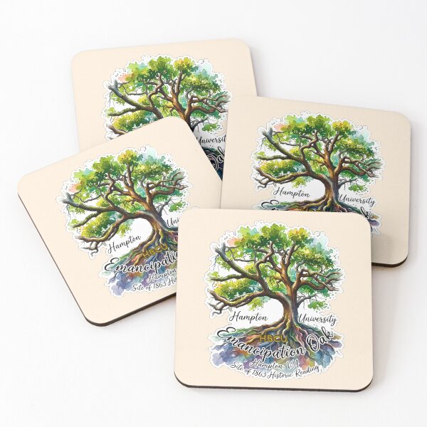 Item preview, Historic Emancipation Oak Watercolor Art designed and sold by EvergreenPark - Tee Studio.