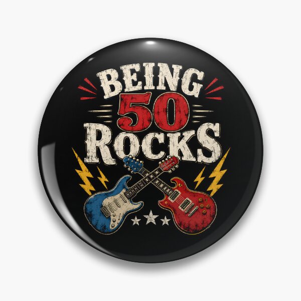 Item preview, Being 50 Rocks Guitar  designed and sold by zoes-ink.
