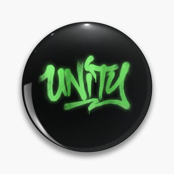 Item preview, Unity Neon Green Graffiti - Cyberpunk Techwear Streetwear designed and sold by alizvisions.