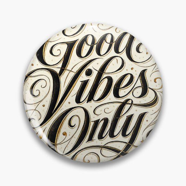 Item preview, Good Vibes Only designed and sold by InkPixell.