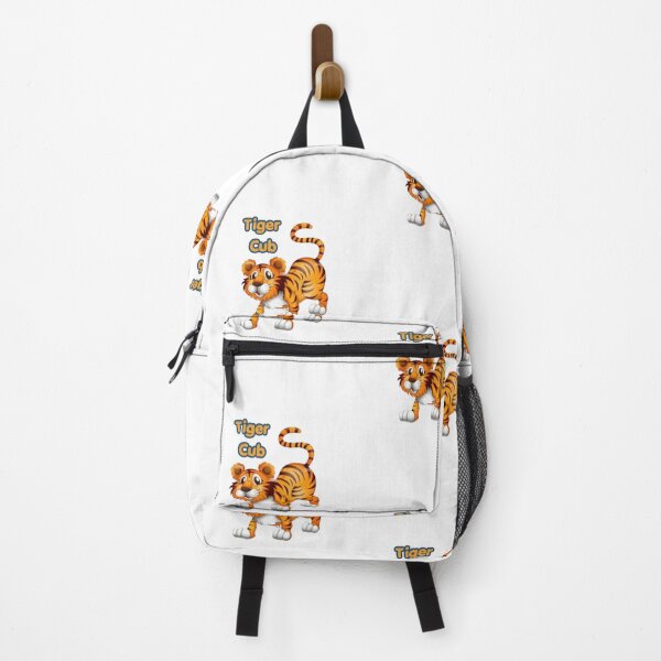 Item preview, Playful Tiger Cub in the Wild – Cute Wildlife Art designed and sold by PrashaDesigns.