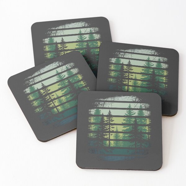 Item preview, vintage grunge forest art designed and sold by stikrusak.