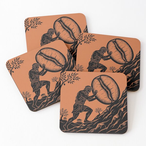 Item preview, One Must Imagine Sisyphus Caffeinated  designed and sold by KJ Frost.