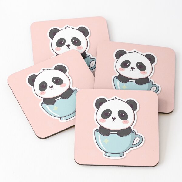 Item preview, Cute Baby Panda in cup designed and sold by veynorastudio.
