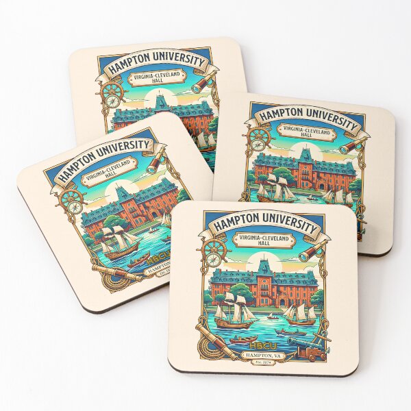 Item preview, The Waterfront Woodblock Classic - Virginia-Cleveland Hall designed and sold by EvergreenPark - Tee Studio.