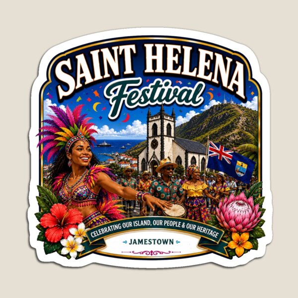 Item preview, Saint Helena Festival designed and sold by Myra365Art.