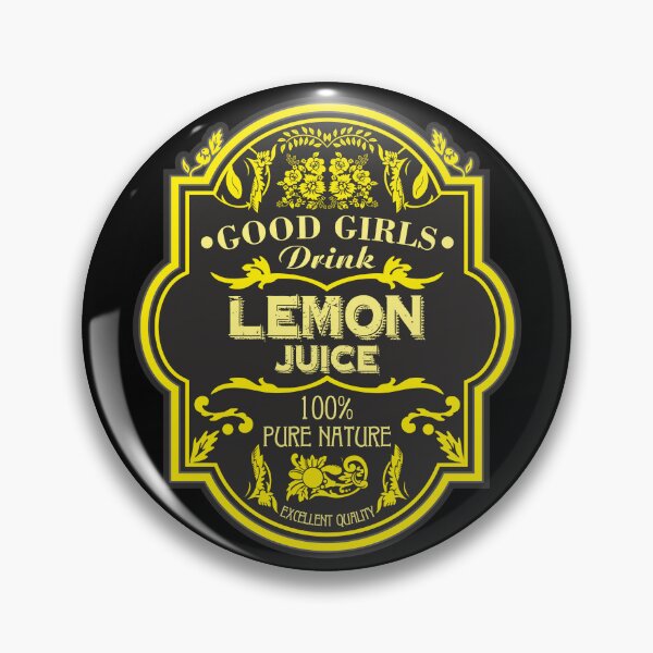 Item preview, Good Girls Drink Lemon Juice designed and sold by helenacooper.