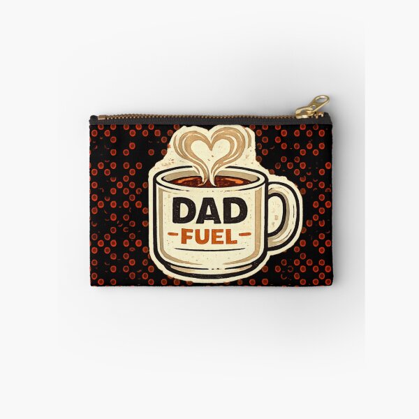 Item preview, Dad Fuel Vintage Coffee Mug Sticker designed and sold by PACS0011.