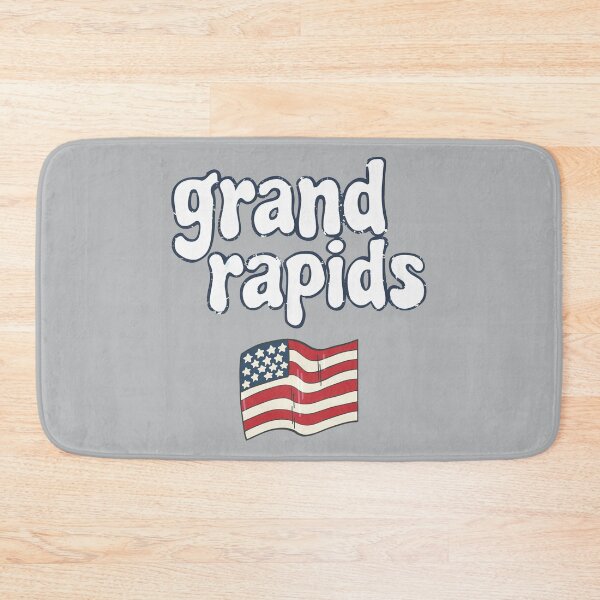 Item preview, Grand Rapids Michigan Cute Pastel Skyline designed and sold by HowToCanadian.