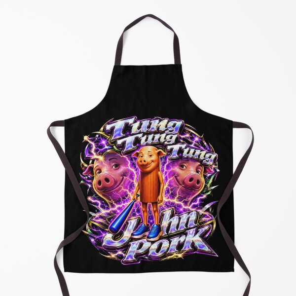 Item preview, Tung Tung Tung John Pork is Calling Y2K Bootleg Dih Meme designed and sold by Kitkin.