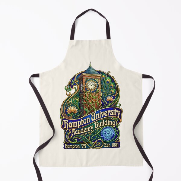 Item preview, The Nouveau Clocktower - Hampton University Academy Building designed and sold by EvergreenPark - Tee Studio.