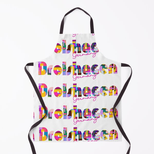 Item preview, Drolshagen, Germany, Vibrant Abstract City Typography Art designed and sold by Wanderful-roads.