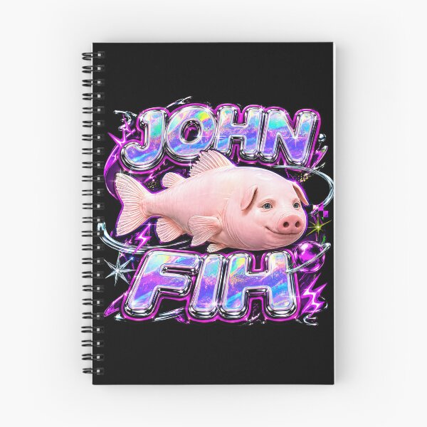 Item preview, Funny John Pork Fih is Calling Brainrot Fih Meme Y2K designed and sold by Kitkin.
