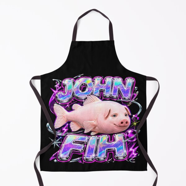 Item preview, Funny John Pork Fih is Calling Brainrot Fih Meme Y2K designed and sold by Kitkin.