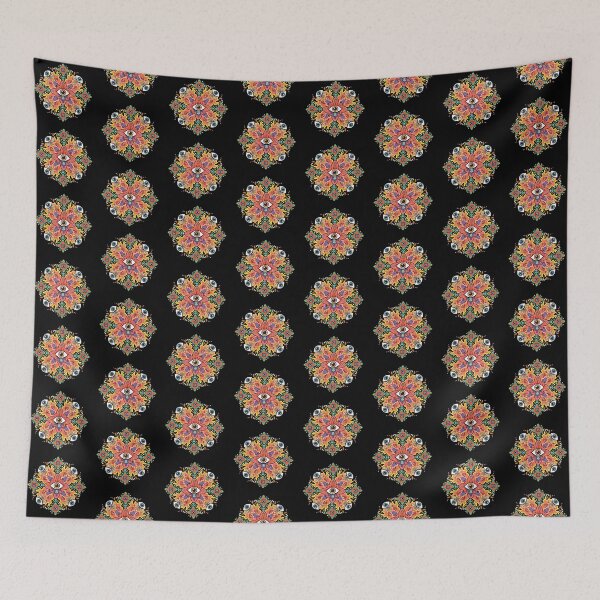 Item preview, Mystic Psychedelic Eye Mandala Art designed and sold by teeperfect.