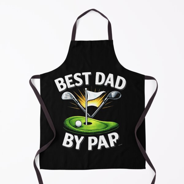 Item preview, Best Dad By Par Golf Green Funny Golfer Father Design designed and sold by msaloyach.