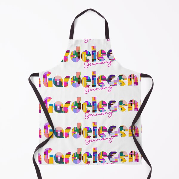 Item preview, Gardelegen, Germany, Vibrant Abstract City Typography Art designed and sold by Wanderful-roads.