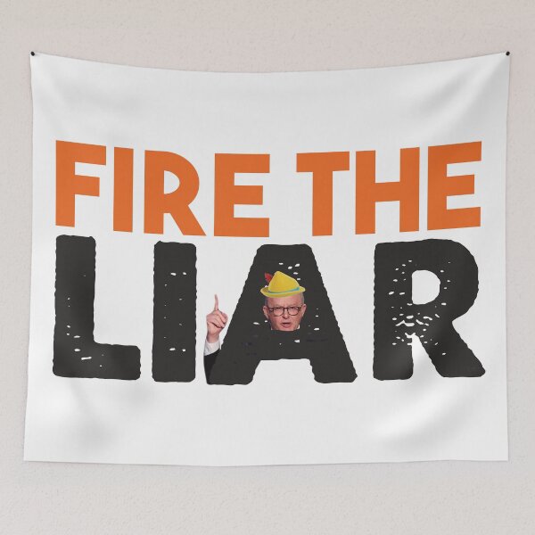 Item preview, FIRE THE LIAR  designed and sold by lozchai.
