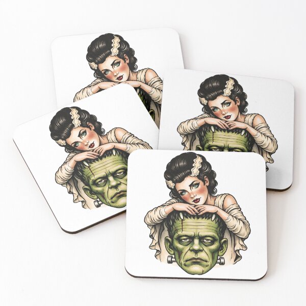 Item preview, Old School Girl and Beast (Circus) - Frankenstein and Bride designed and sold by Candie_Loudenfrau_Art.