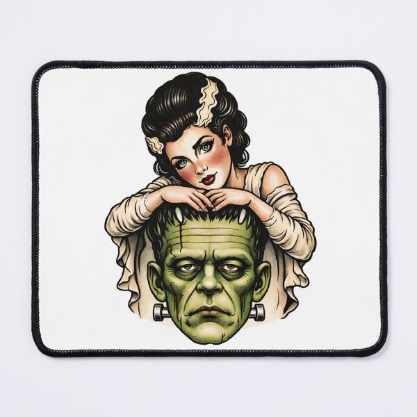 Item preview, Old School Girl and Beast (Circus) - Frankenstein and Bride designed and sold by Candie_Loudenfrau_Art.