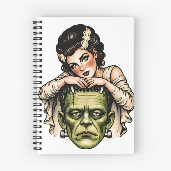 Item preview, Old School Girl and Beast (Circus) - Frankenstein and Bride designed and sold by Candie_Loudenfrau_Art.