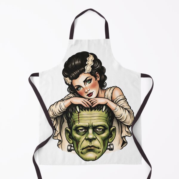 Item preview, Old School Girl and Beast (Circus) - Frankenstein and Bride designed and sold by Candie_Loudenfrau_Art.