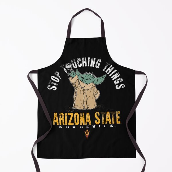 Item preview, Arizona State Sun Devils Baby Yoda - Stop Touching Things Football Champions designed and sold by WanderingValley.
