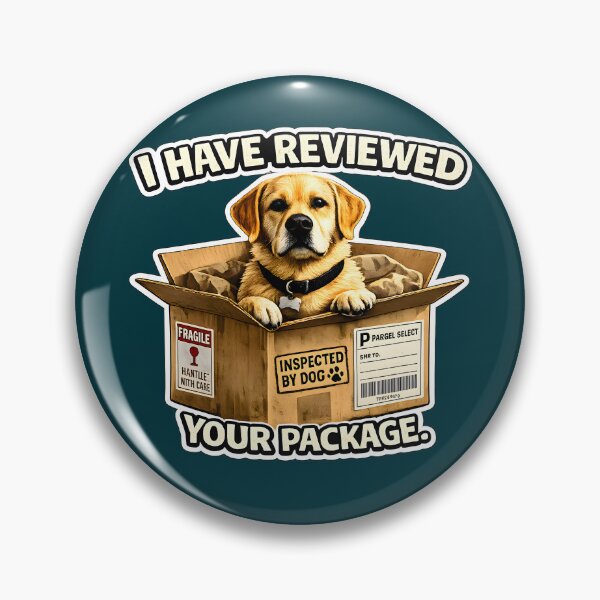 Item preview, I Have Reviewed Your Package Funny Dog Shirt designed and sold by RockyLambda.