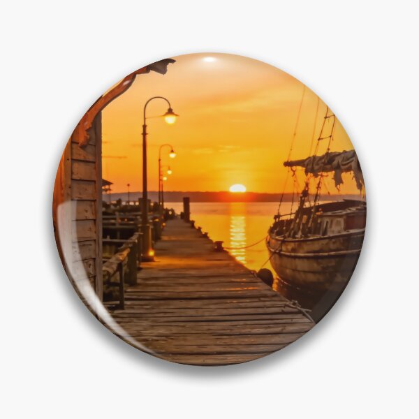 Item preview, Home port at Sunset designed and sold by vernonplatt.