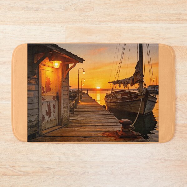 Item preview, Home port at Sunset designed and sold by vernonplatt.
