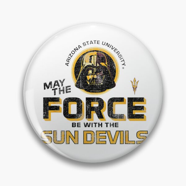 Item preview, Arizona State Sun Devils Darth Vader - May The Force Be With The Sun Devils designed and sold by WanderingValley.