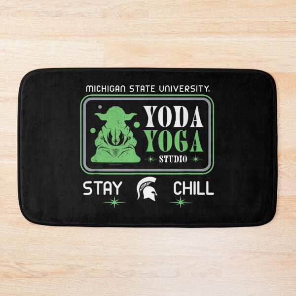 Item preview, Michigan State Spartans Yoda Yoga Studio - Stay Chill designed and sold by WanderingValley.