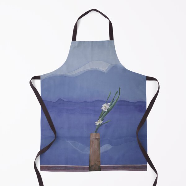 Item preview, Poster mount fuji and flowers print designed and sold by nicholaswaldrop.