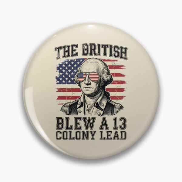 Item preview, The British Blew A 13 Colony Lead -  250 Years USA Independence Day designed and sold by dudelinart.