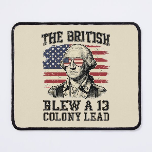 Item preview, The British Blew A 13 Colony Lead - 250 Years USA Independence Day designed and sold by dudelinart.