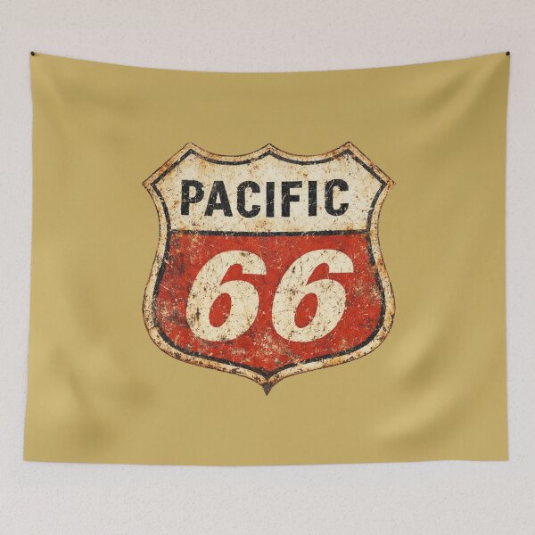 Item preview, Pacific 66 - Vintage Gasoline Brand designed and sold by FutureTraveller.