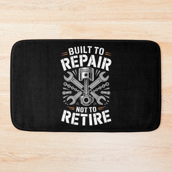 Item preview, Built To Repair Not To Retire designed and sold by Yogameditasi.