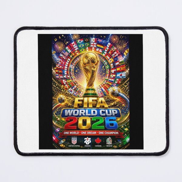 Item preview, FIFA World Cup 2026 Trophy Celebration – One World One Dream One Champion Soccer Fan Art designed and sold by GloboStyle Design .