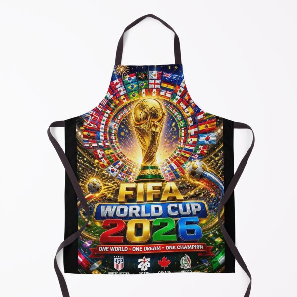 Item preview, FIFA World Cup 2026 Trophy Celebration – One World One Dream One Champion Soccer Fan Art designed and sold by GloboStyle Design .