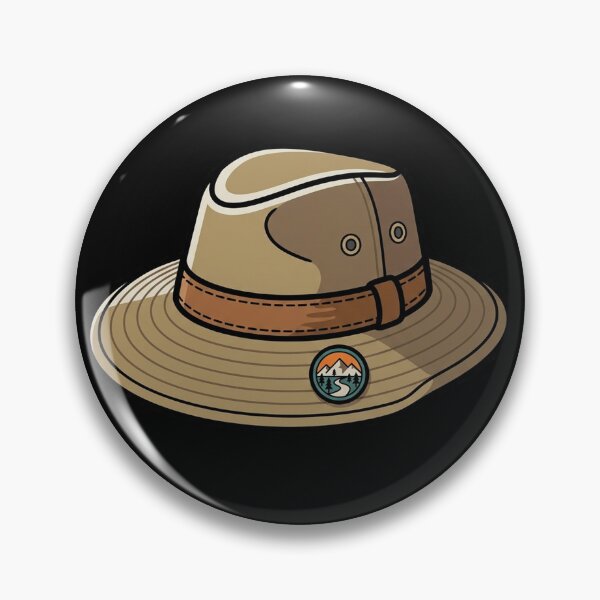 Item preview, Wide Brim Hiking Hat Minimalist Outdoor Gear Vacation designed and sold by Yellowriversss.