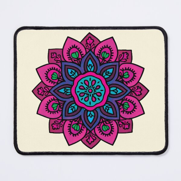 Item preview, Folk Mandala designed and sold by CharlottePlaceArt.