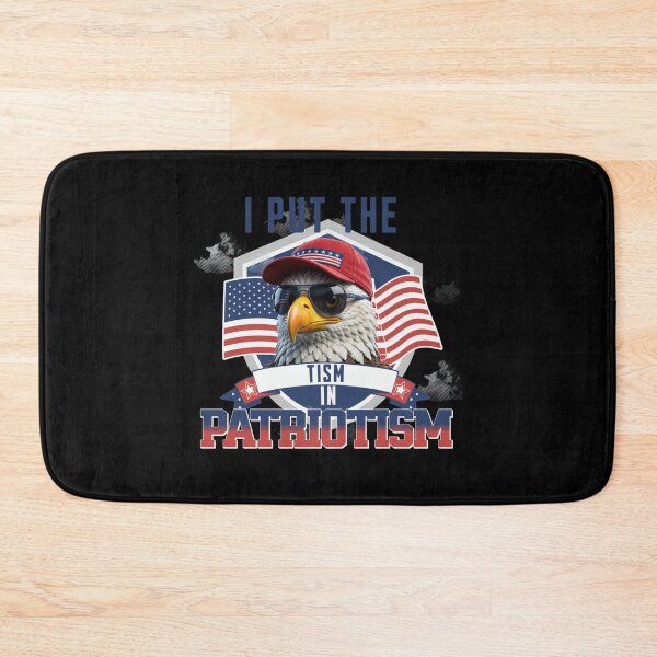 Item preview, I Put The Tism in Patriotism Athletic Eagle designed and sold by TheEndDesign.