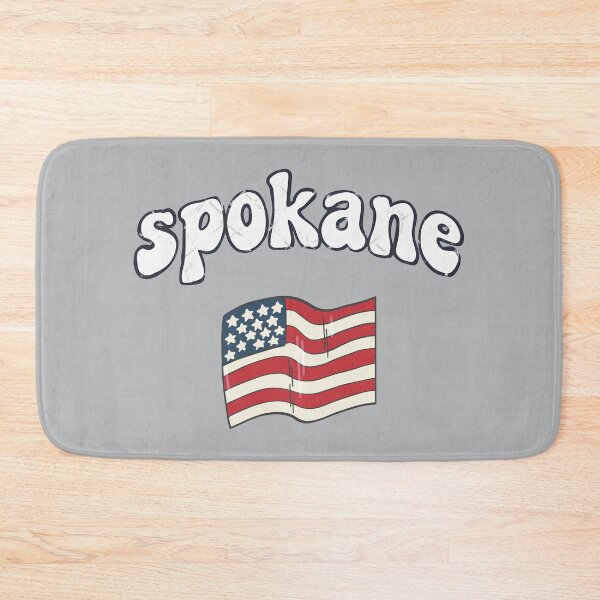 Item preview, Spokane Washington Cute Pastel Skyline designed and sold by HowToCanadian.