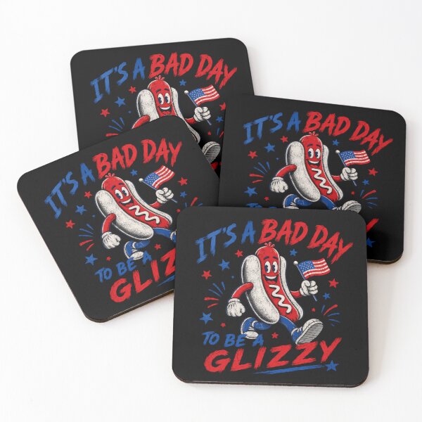 Item preview, It's A Bad Day To Be A Glizzy Hot Dog Lover Patriotic American Humor designed and sold by HumansStuck12.