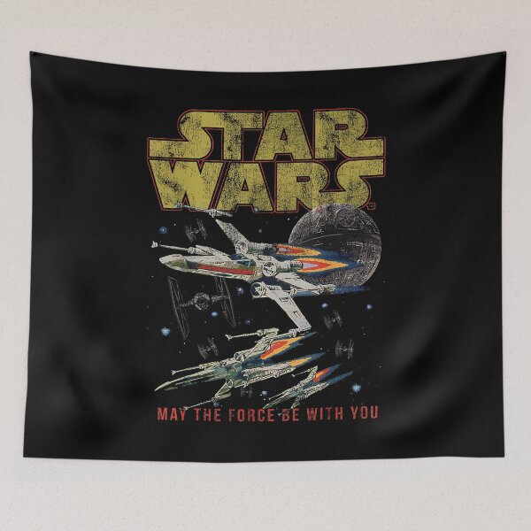 Item preview, Vintage Star Wars A New Hope X-Wing - May The Force Be With You designed and sold by WanderingValley.