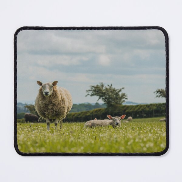 Item preview, Country Meadow Ewe and Lamb – Fluffy Sheep designed and sold by Two-Tickets-To.