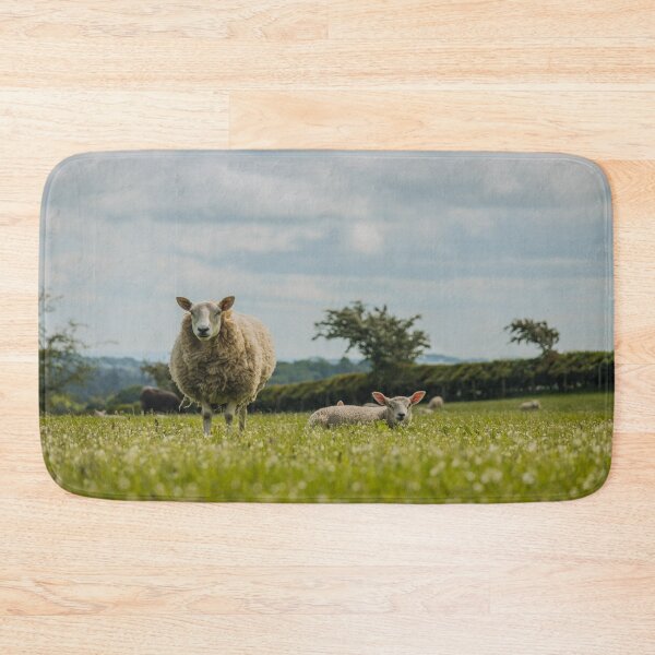 Item preview, Country Meadow Ewe and Lamb – Fluffy Sheep  designed and sold by Two-Tickets-To.
