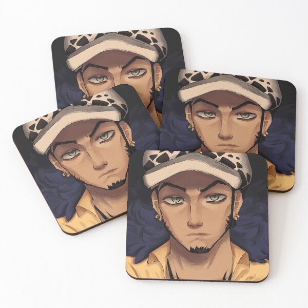 Item preview, Trafalgar Law portrait designed and sold by AbenaComics.