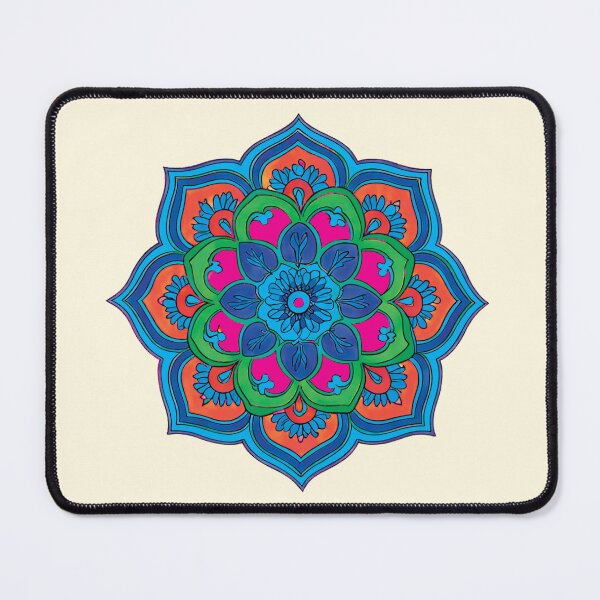 Item preview, Folk Mandala designed and sold by CharlottePlaceArt.