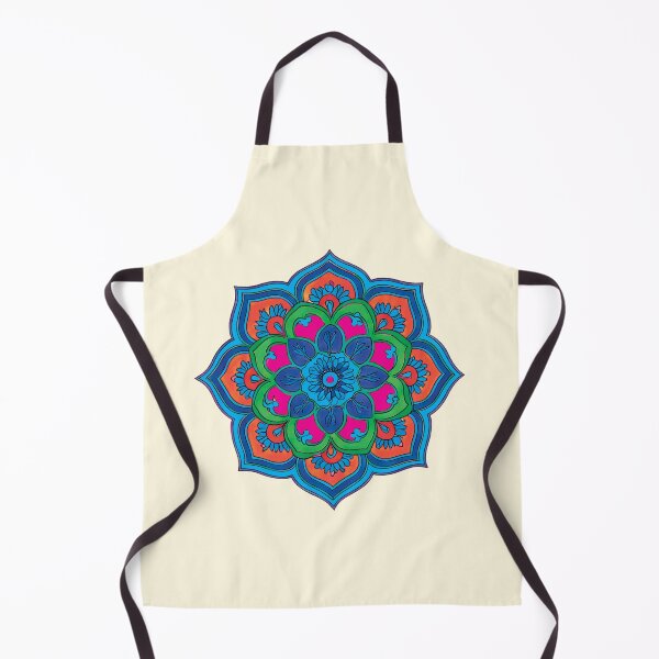 Item preview, Folk Mandala designed and sold by CharlottePlaceArt.